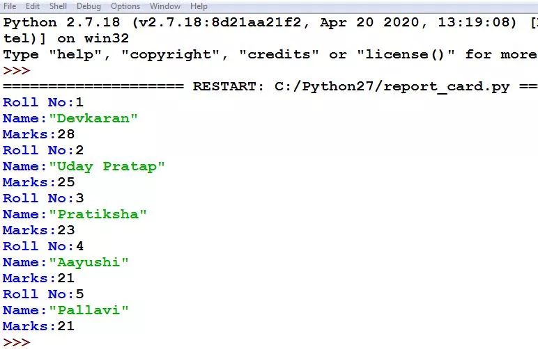 python file handling
